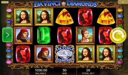 The Da Vinci Diamonds Slots by IGT: Play Right .
